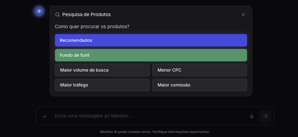 Interface real — Estratégia